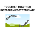 Together Together Tour Instagram Post Canva Template