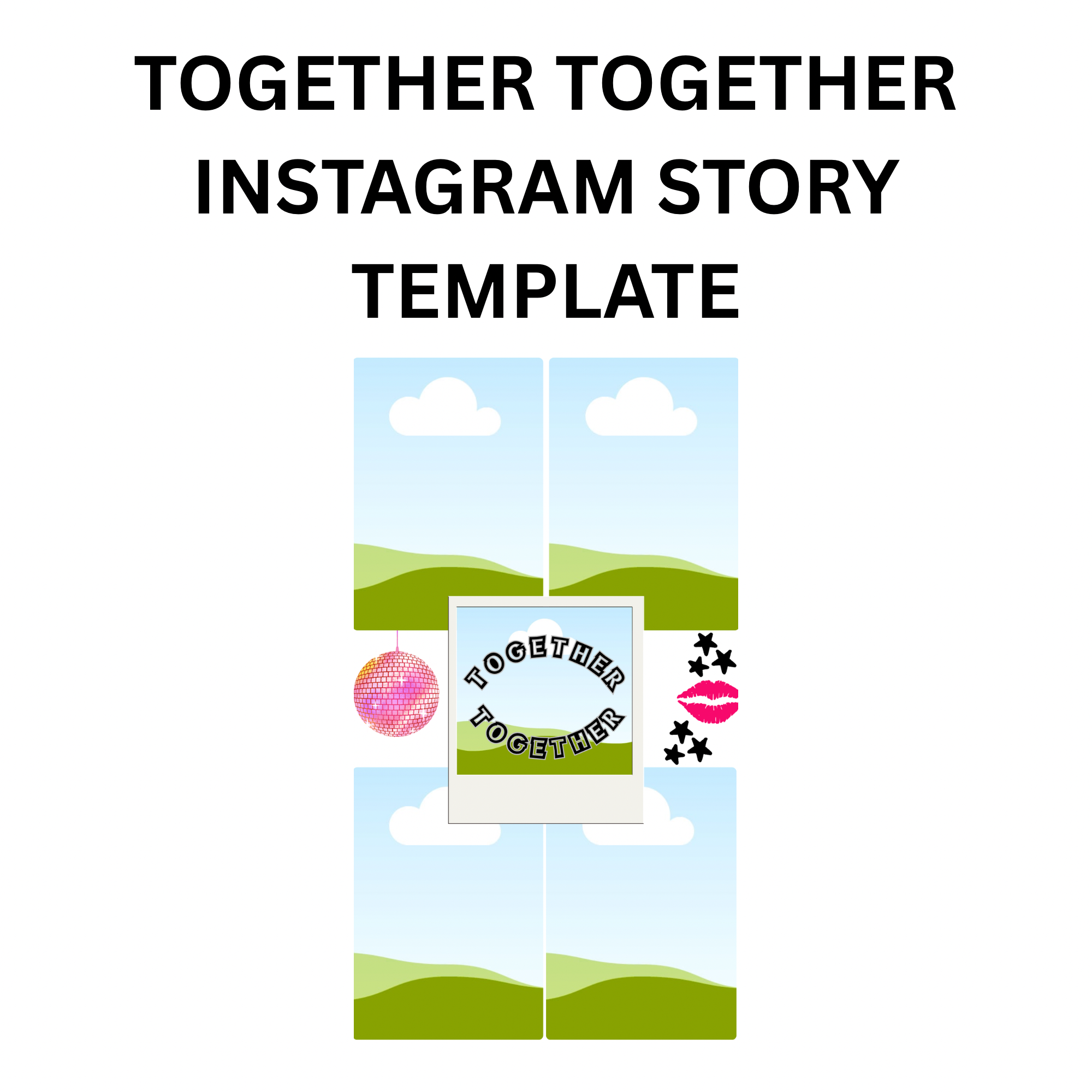 Together Together Tour Instagram Story Canva Template