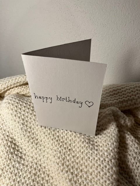Birthday card