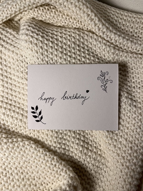 Birthday card